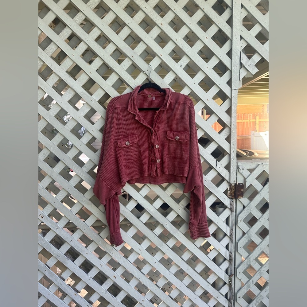 Free people Scout Cropped Jacket - Picture 4 of 7